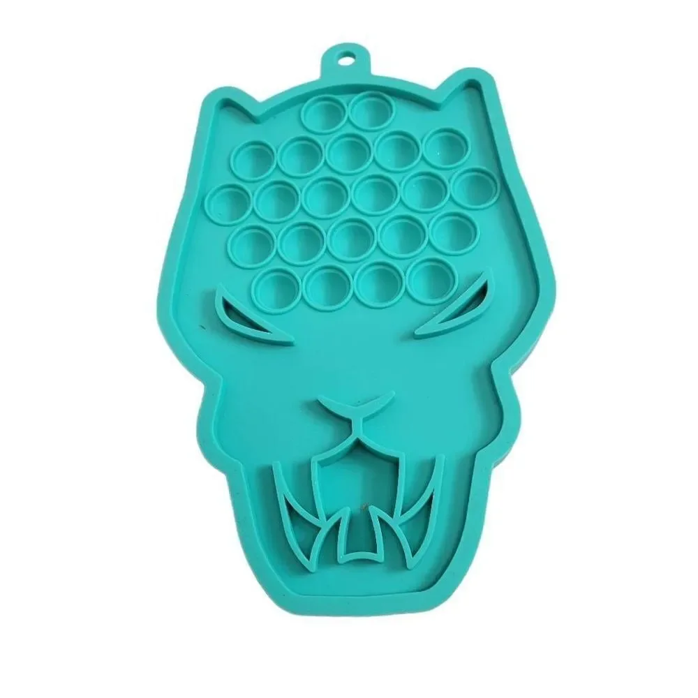 NEW - Marvel BLACK PANTHER WAKANDA FOREVER Silicone GREEN Pop It GIFT